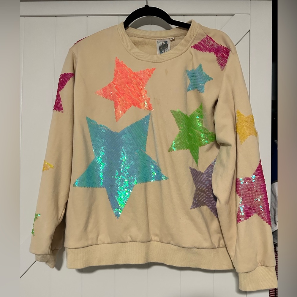 Queen Of Sparkles Star Sweater